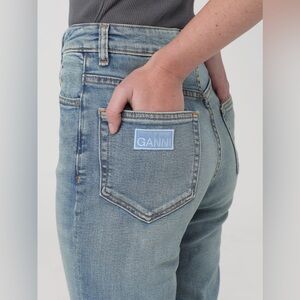 NWOT GANNI Blue Women's Jeans Bootcut